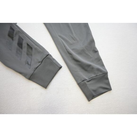 Adidas Sweat Pants Soccer Tapered Gray W/Pockets Athletic Mens Size Medium - Picture 3 of 10